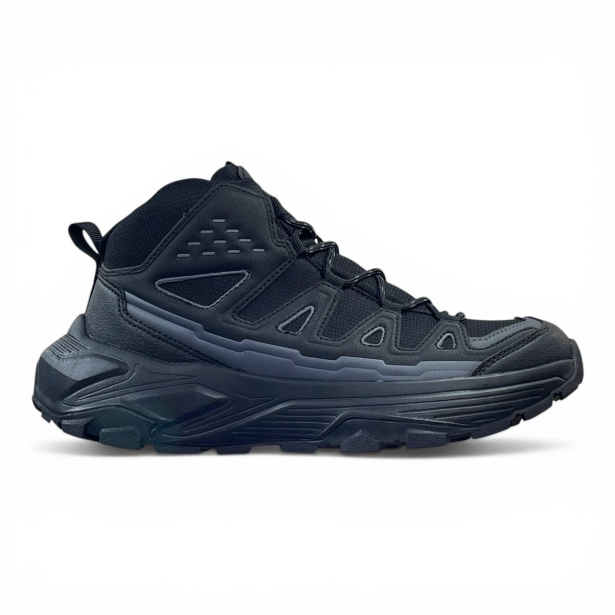 CARBIN - Zapatillas Botín Hombre Trekking Outdoor Antideslizante Cómodas