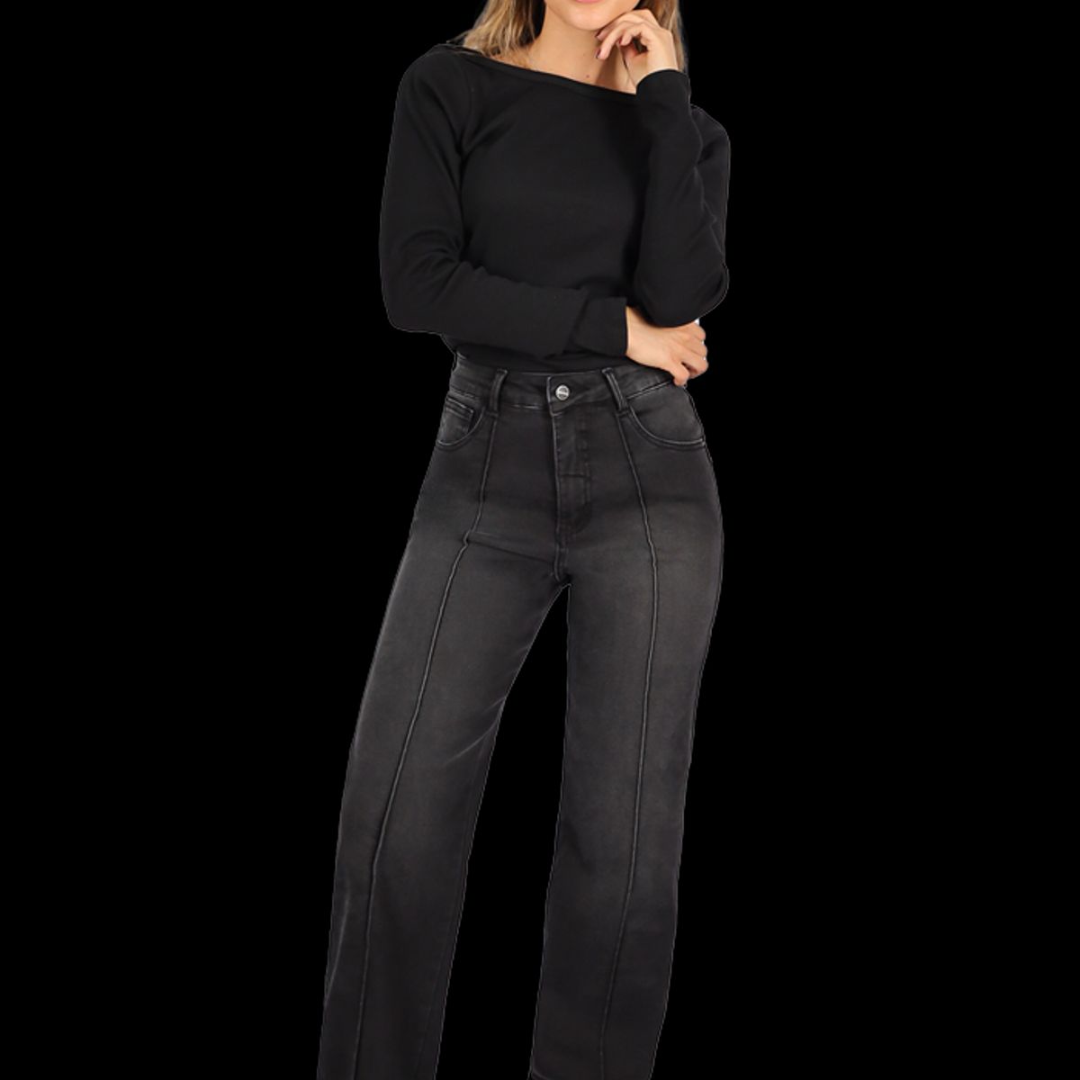 DIVINO JEANS - Jeans Noa III Negro Divino Jeans