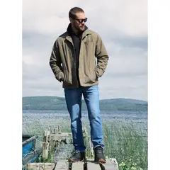 PANAMA JACK - Chaqueta Hombre Waxed Marron Claro PJH021M