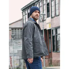 PANAMA JACK - Chaqueta Hombre Waxed Gris PJH021M