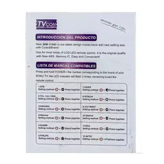 IRM - Control Remoto Universal