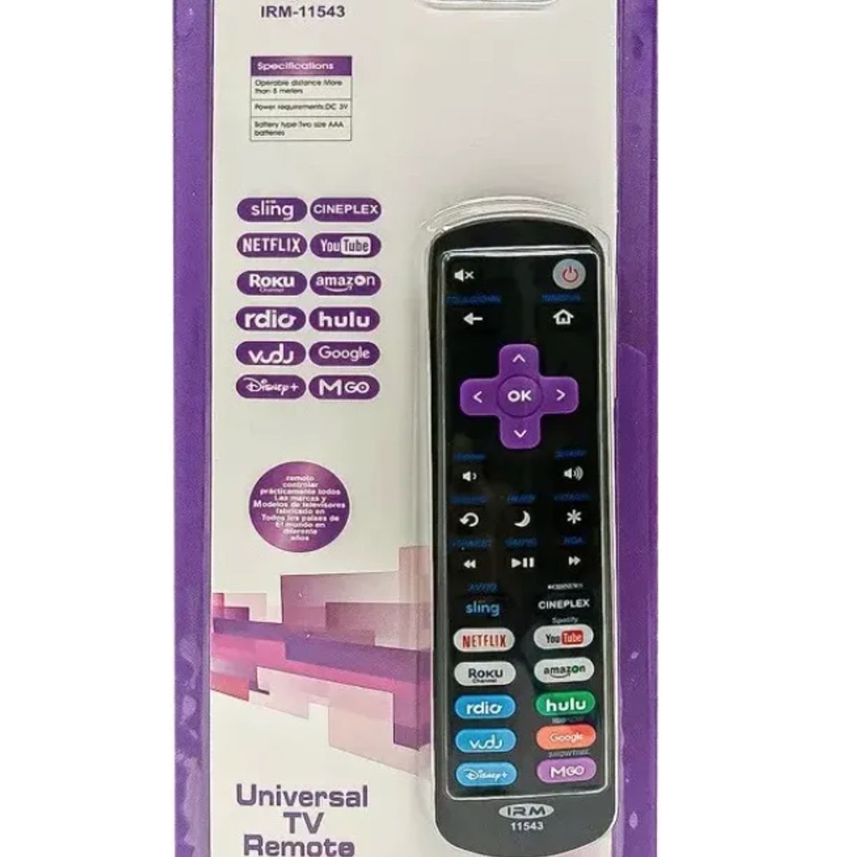 IRM - Control Remoto Universal IRM