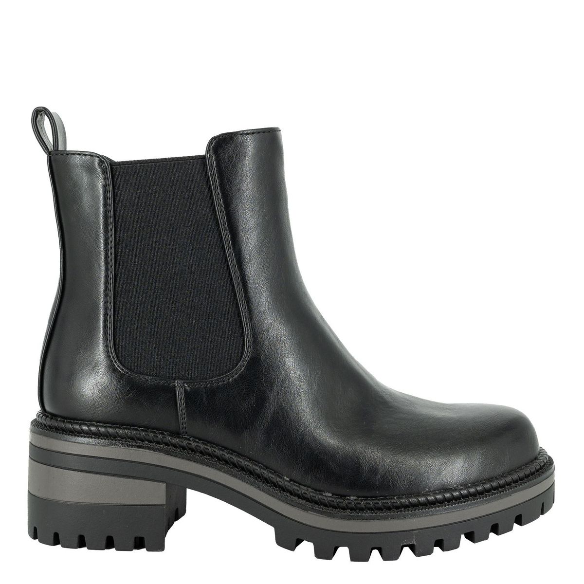 ALQUIMIA - Botin Mujer Negro Cuines Alquimia