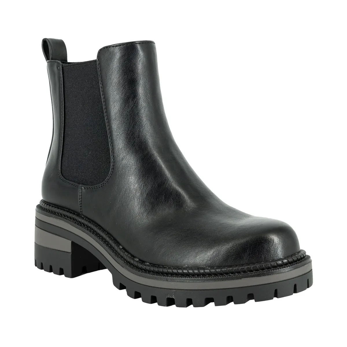 ALQUIMIA - Botin Mujer Negro Cuines Alquimia