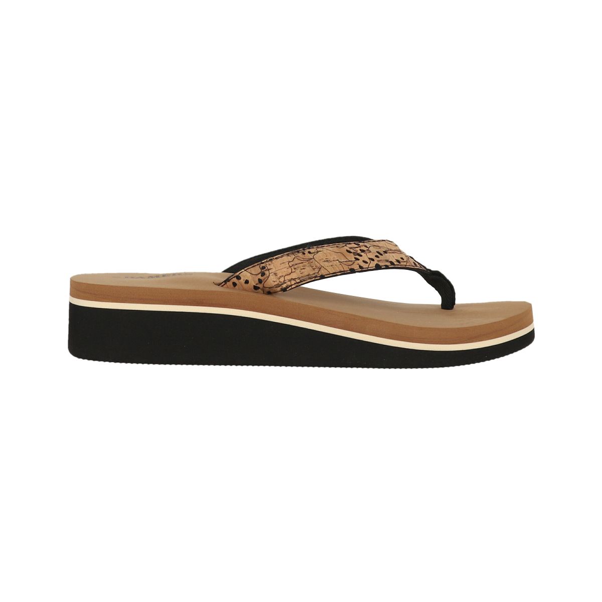 BAMERS - Sandalia Bamers Mujer Woodie Mid Negro