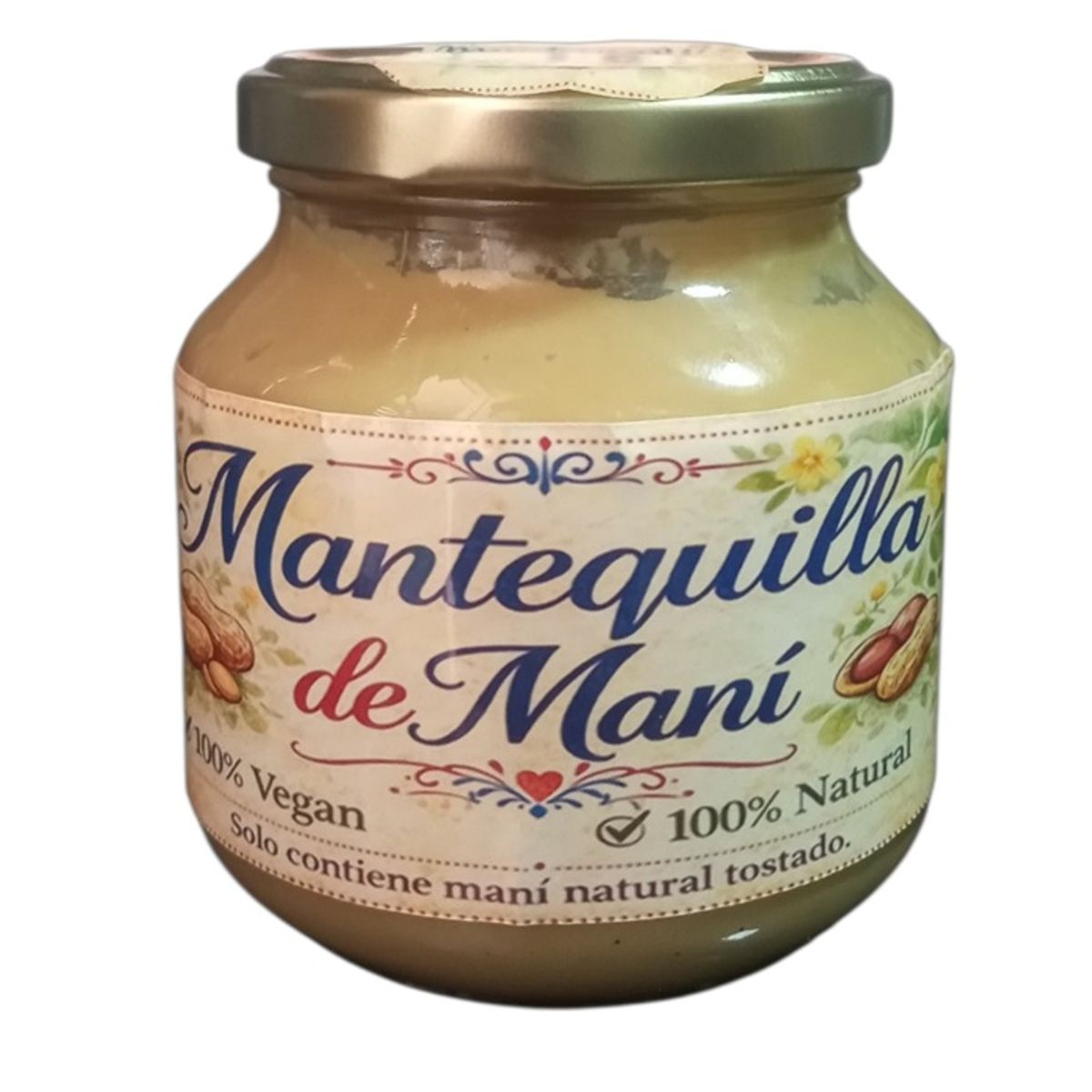 GENERICO - Mantequilla de Maní Natural  240 gramos