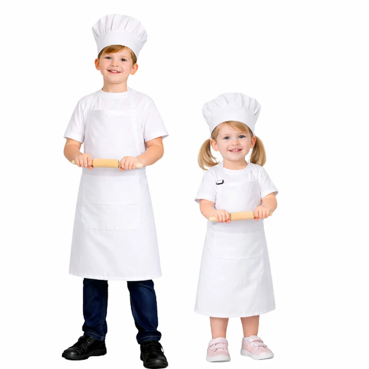 GENERICO - Disfraz Chef Cuentos Infantiles Celebracion Dia Del Libro Niños Y Niñas