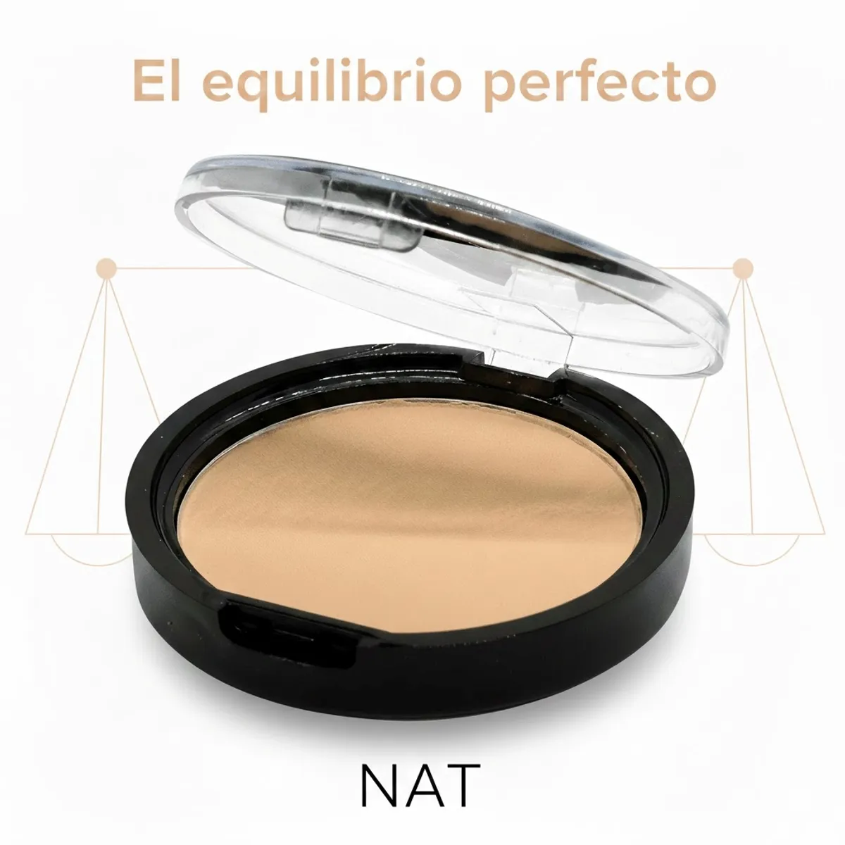 GENERICO - Polvo Compacto Nat Tono Sand Beige 10 g