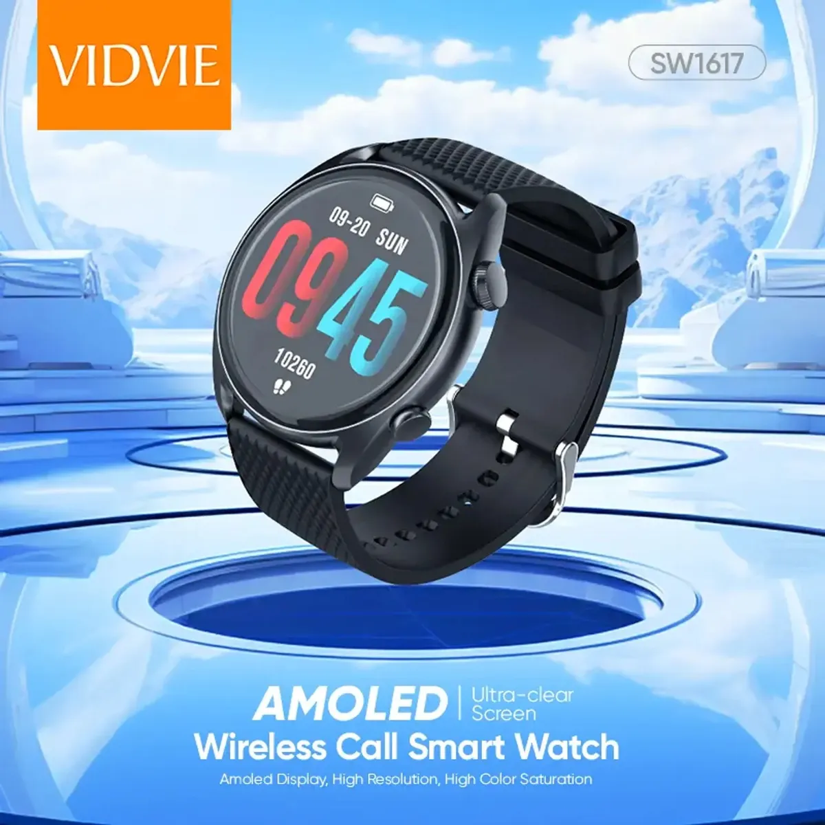 GENERICO - Smartwatch Deportivo Reloj Inteligente Pantalla 1.43 Amoled Vidvie Sw1617 IP68 - Iphone/ Android