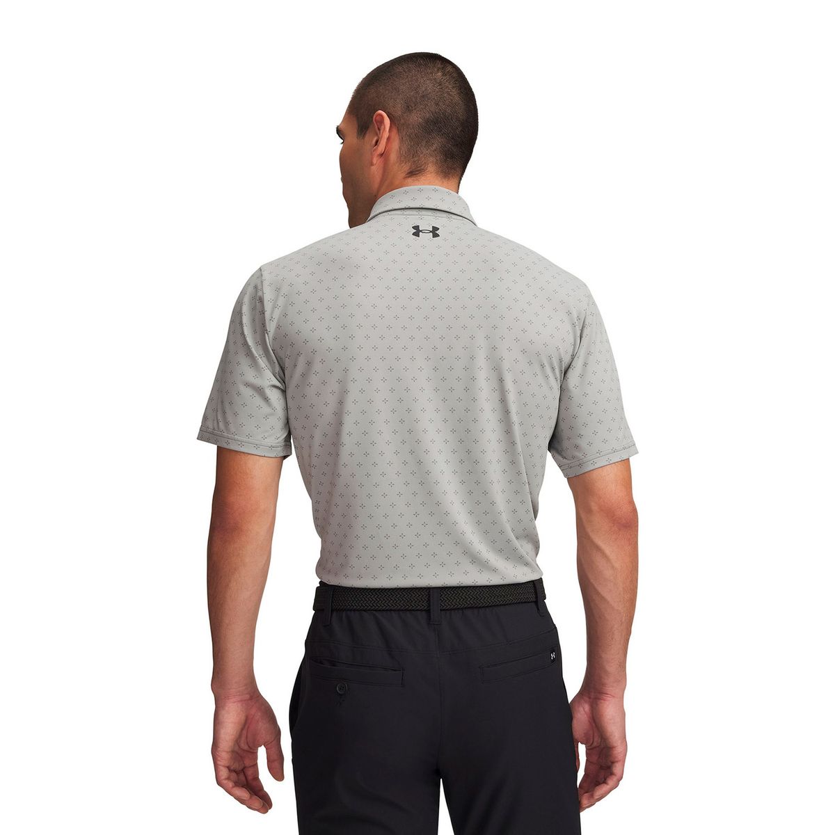UNDER ARMOUR - Polera M/C UA Playoff 3.0 Printed Verde Hombre UNDER ARMOUR
