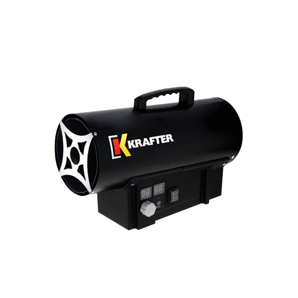 KRAFTER - Turbocalefactor Gas Krafter  15kw Negro Calefactor Industrial a Gas 51180 BTU
