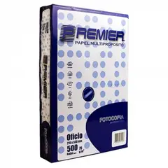 PREMIER - Resma Papel Fotocopia OFICIO 75gr.