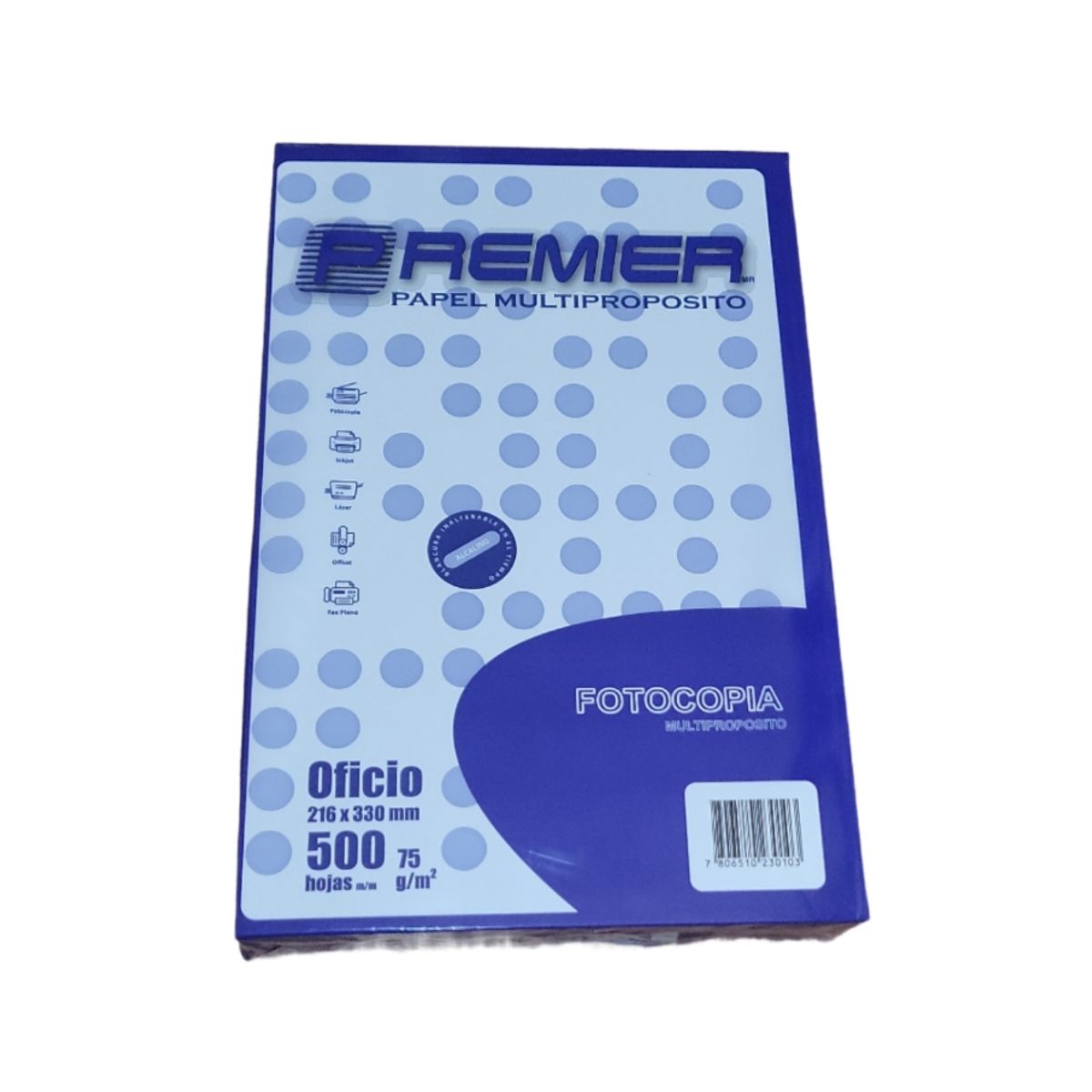 PREMIER - Resma Papel Fotocopia OFICIO 75gr. PREMIER