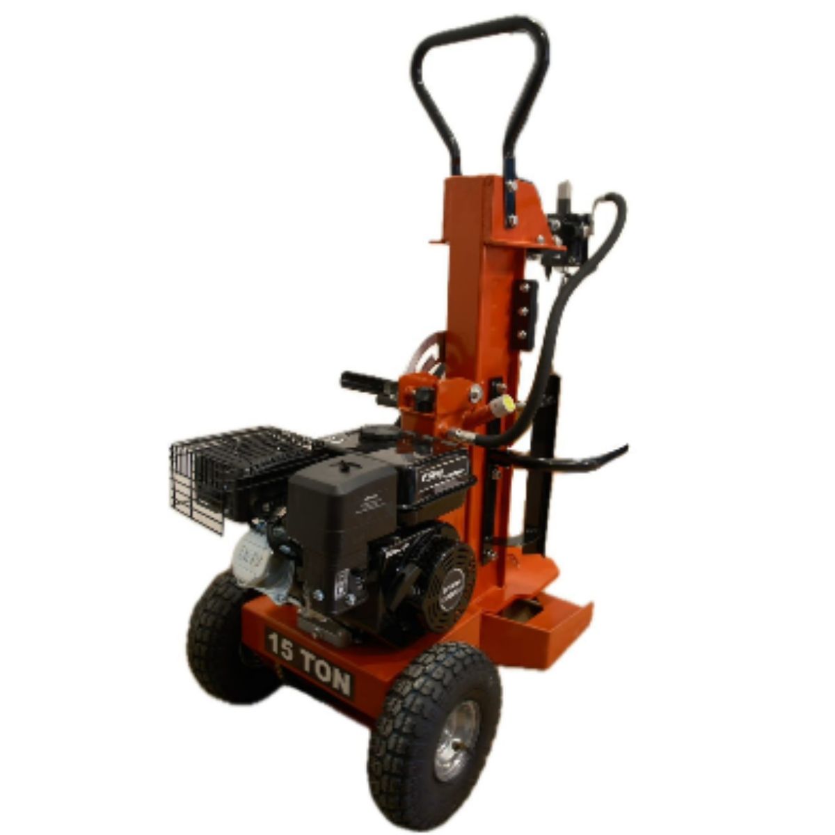 GENERICO - Trozador Partidor Astillador Hidráulico 15 TONELADAS Motor Bencinero