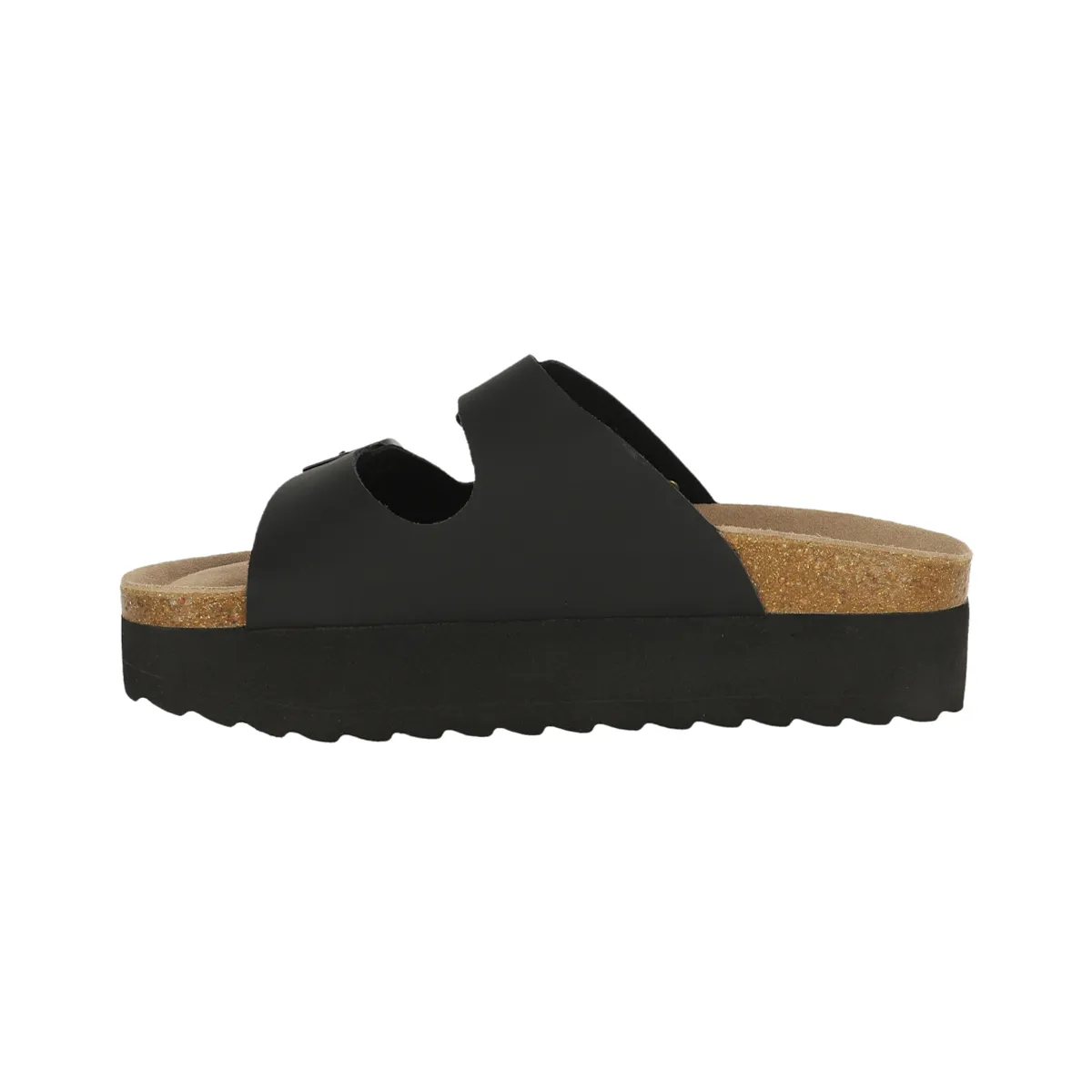 BAMERS - Sandalia Mujer Bamers Kend High  Negro
