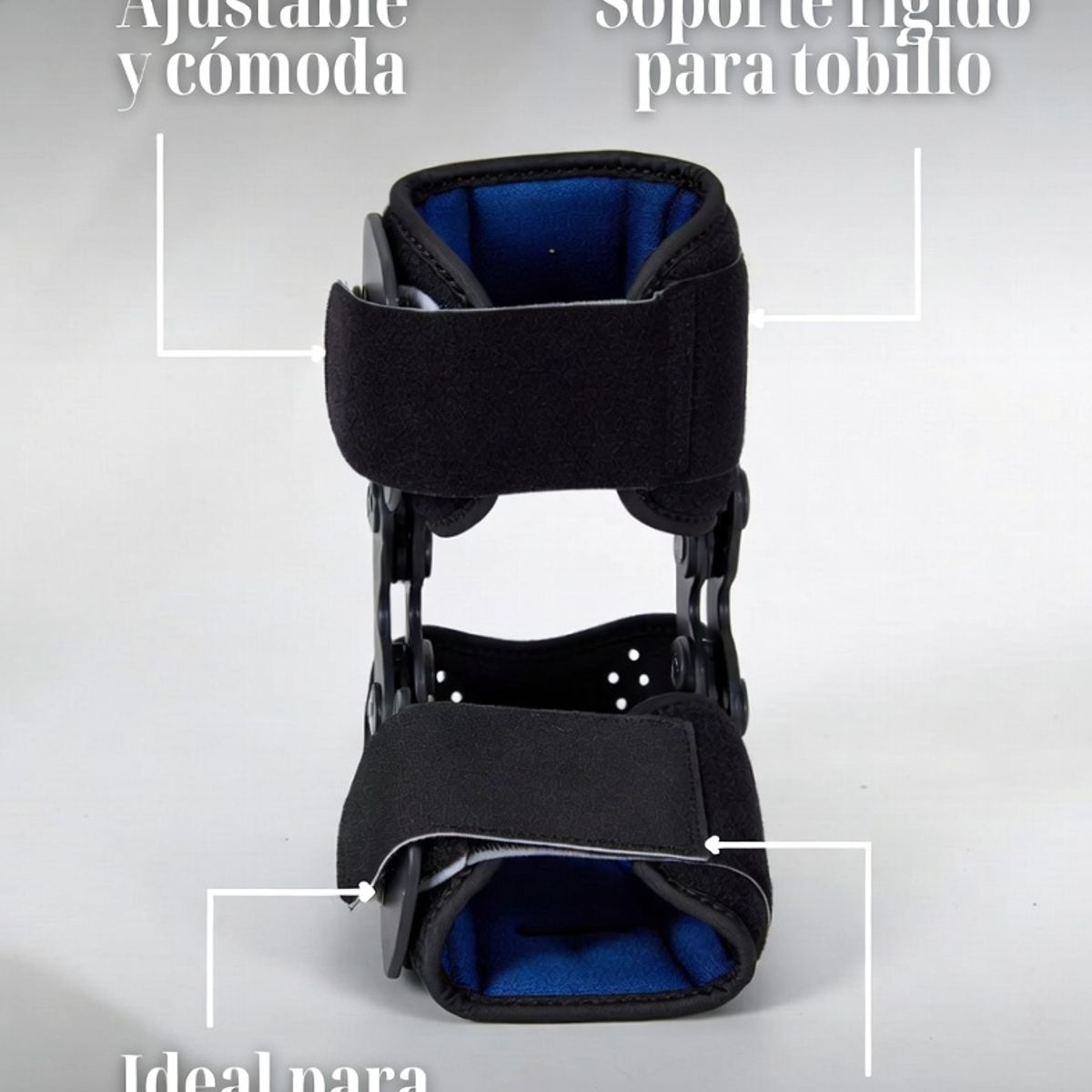 MOVI - Férula Ajustable para Pie y Tobillo Ortesis AFO Esguinces Recuperación Postoperatoria