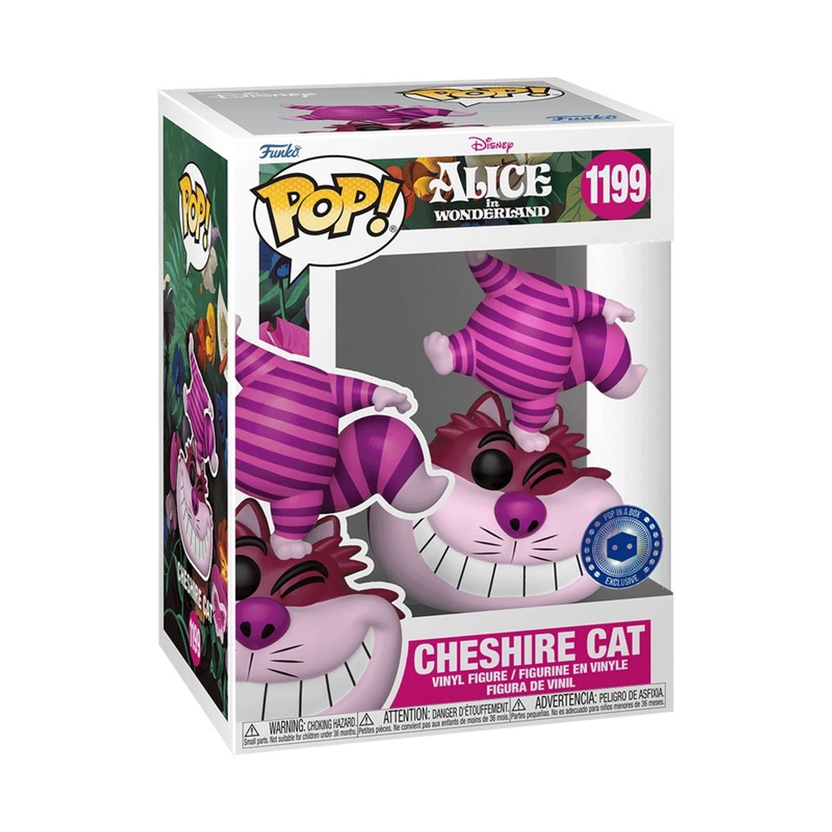 FUNKO - Funko Pop Alicia En El Pais De Las Maravillas – Gato De Cheshire 1199 + Protector
