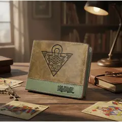 GENERICO - Billetera Tarjetero Yu-gi-oh Piramide De La Luz Anime