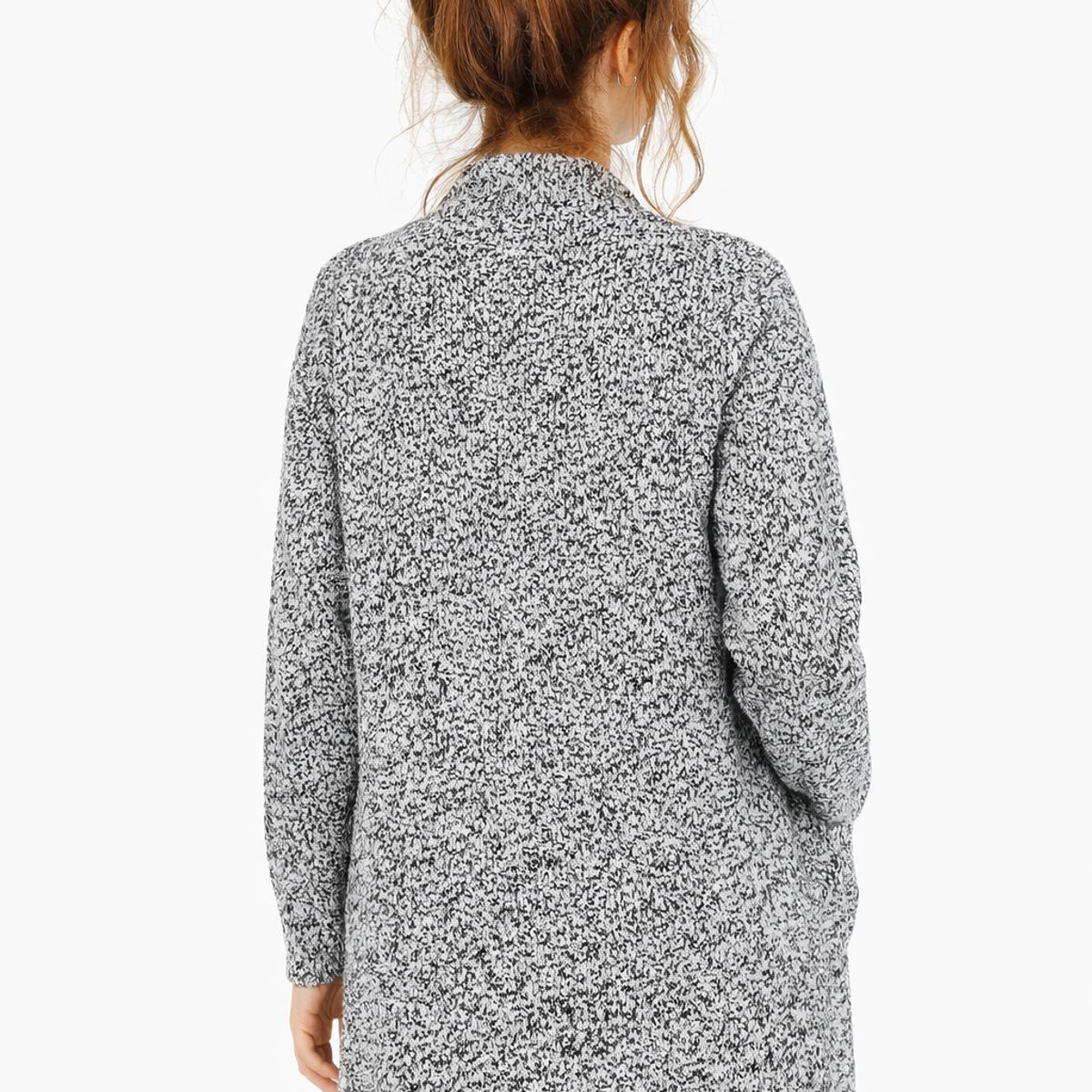 TENTATION - Cardigan Gris Clásico Tentation