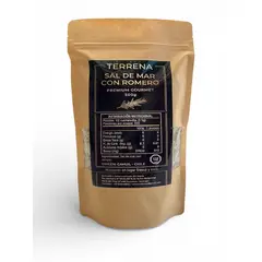 GENERICO - Sal de Mar Premium con Romero de 500 gramos