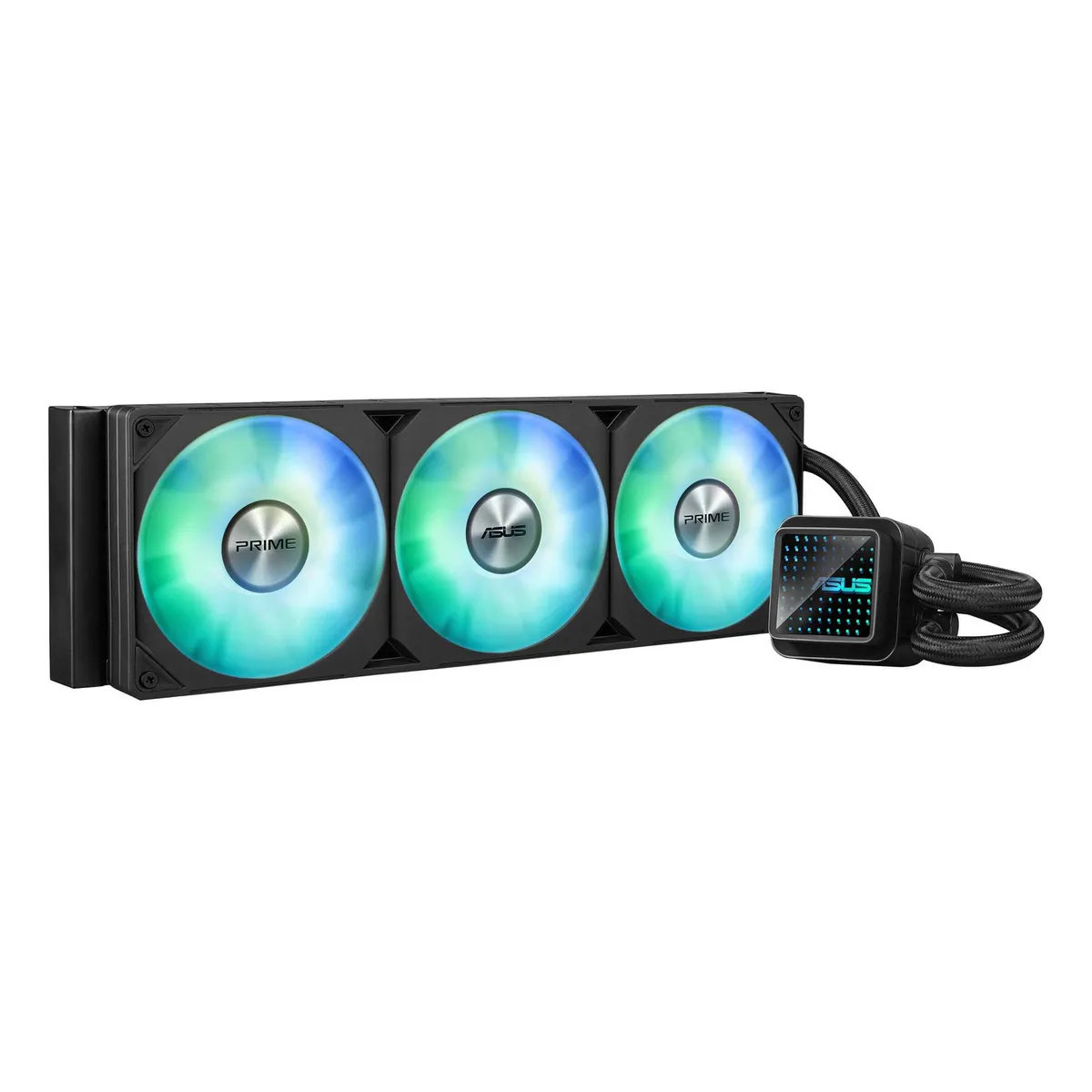 ASUS - Refrigeración Líquida ASUS Prime LC 360 ARGB, 360mm, PWM, Intel/AMD, Negro