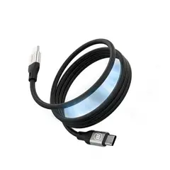 MAXELL - Cable Magnético 60W USB C a USB C 1.2 Metros Carga Rápida Negro