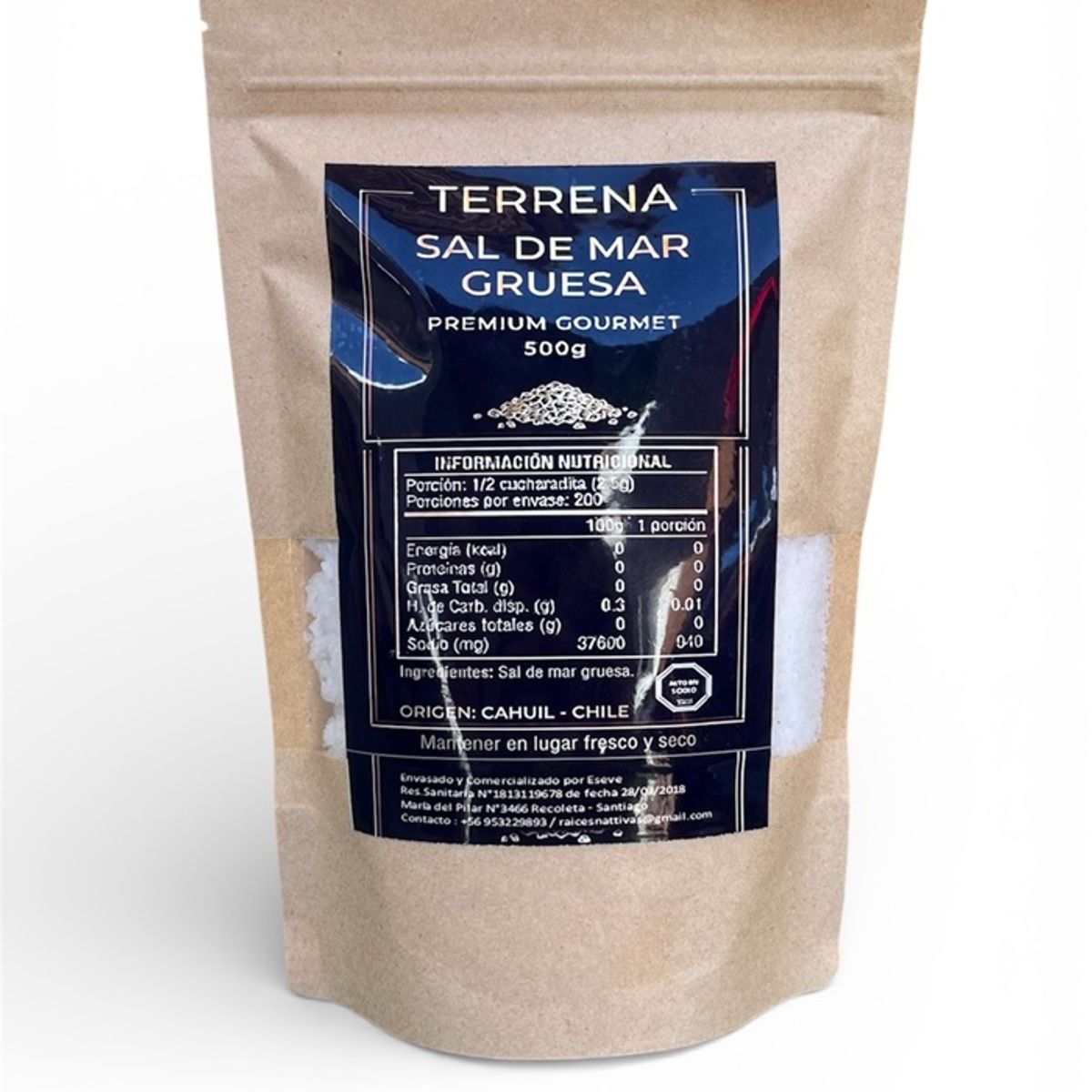 GENERICO - Sal de Mar Premium de 500 gramos