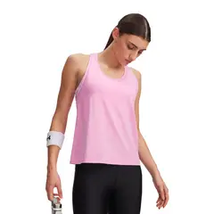 UNDER ARMOUR - Polera S/M Rosado UA Tech Knockout Mujer