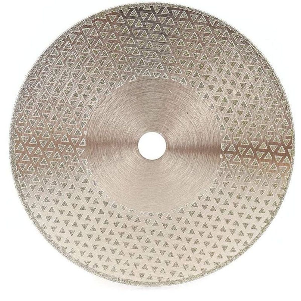 GENERICO - DISCO ELECTROLÍTICO PARA MÁRMOL DOBLE DIAMANTE PREMIUM 4 1/2