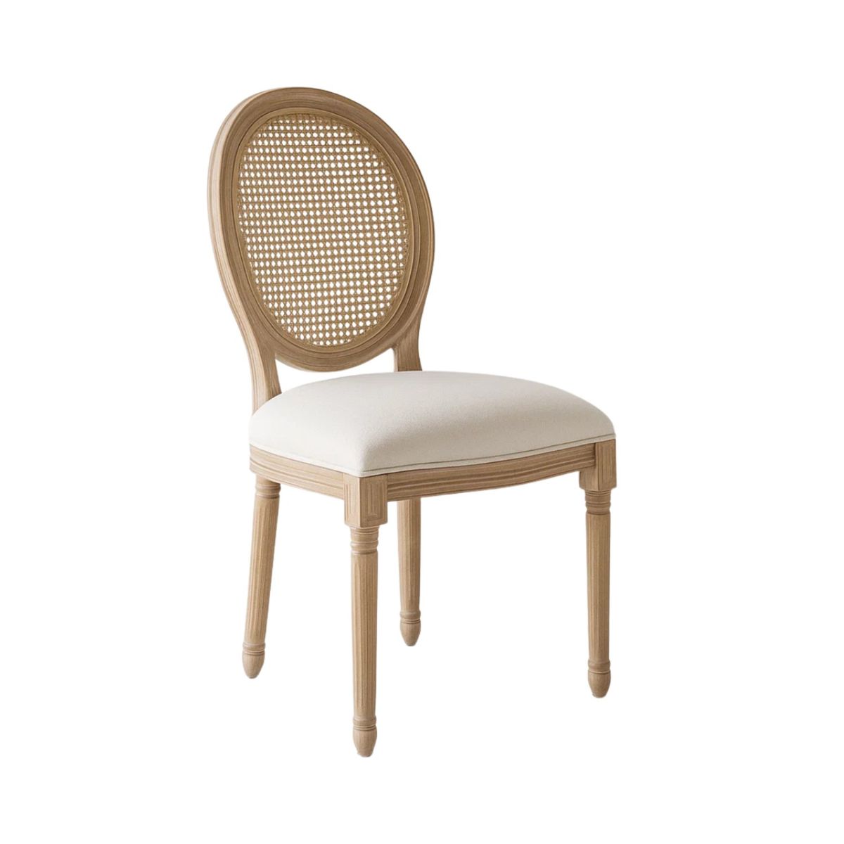 HABITA2 CHILE - Silla de Comedor Madera Acolchada Monarca