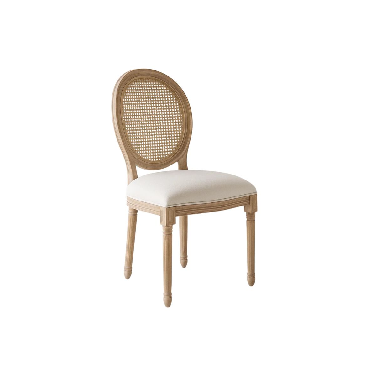 HABITA2 CHILE - Silla de Comedor Madera Acolchada Monarca