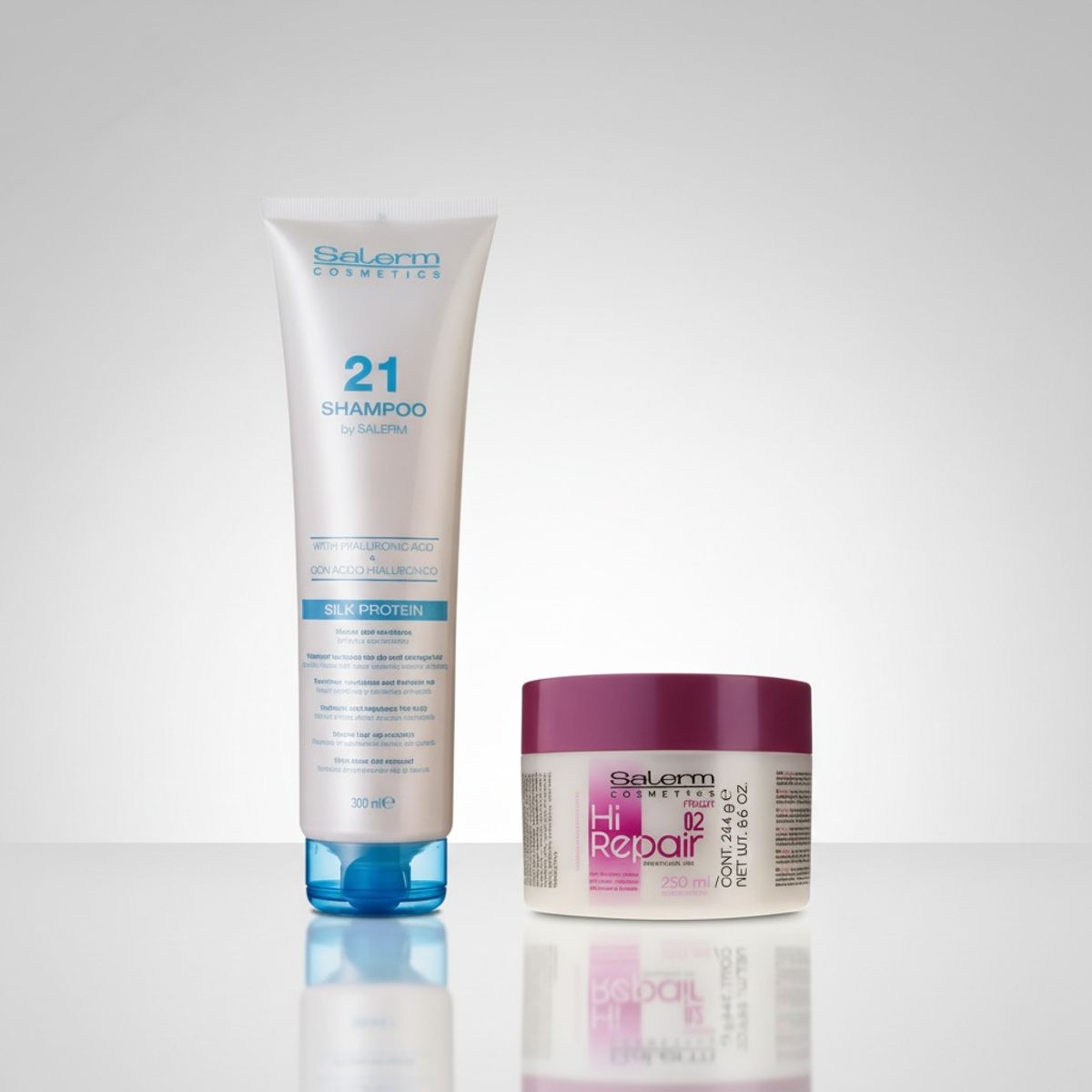 SALERM - Shampoo Salerm 21 Y Mascarilla Hi Repair Reparacion