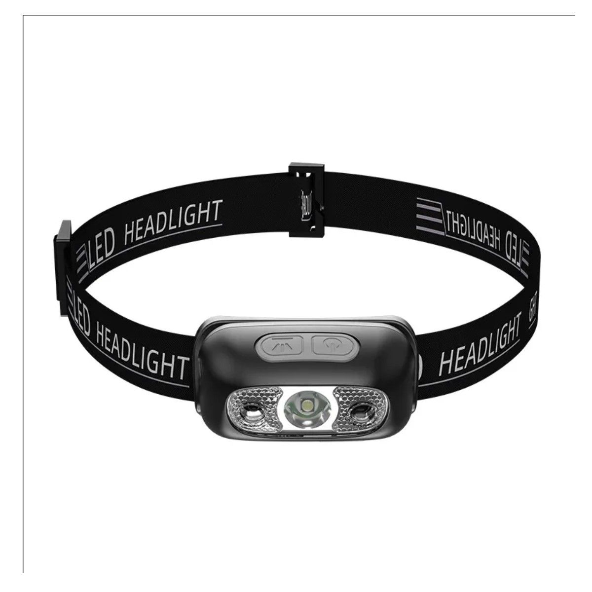 GENERICO - Linterna Frontal Recargable USB Resistente Agua  LED 100lm BELUG