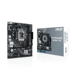 ASUS - Placa Madre PRIME H610M-F D4, Socket LGA1700, 2x DDR4, M.2, PCIe 4.0, VGA, MicroATX