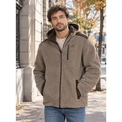 PANAMA JACK - Chaqueta Hombre Sherpa Polar