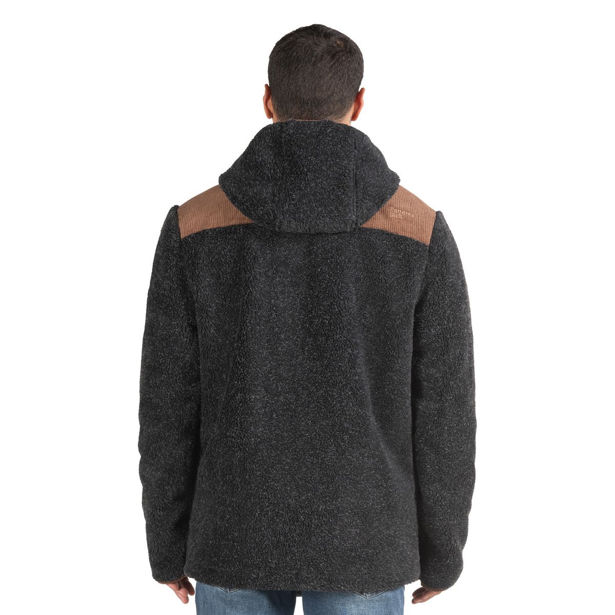 PANAMA JACK - Chaqueta Hombre Sherpa Polar Gris Panama Jack