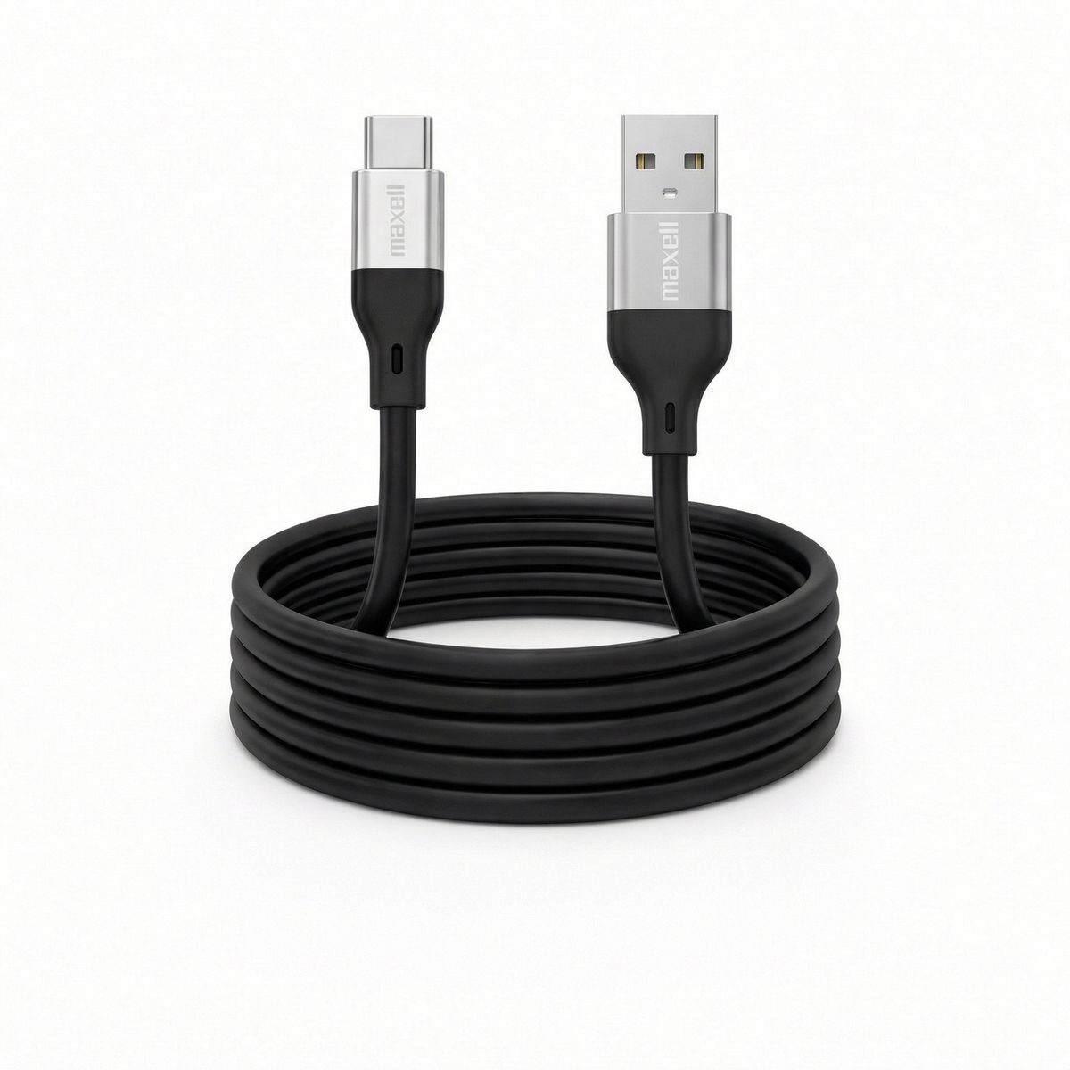 MAXELL - Cable Magnético 60W USB a USB C Maxell 1.2 Metros Carga Rápida Negro