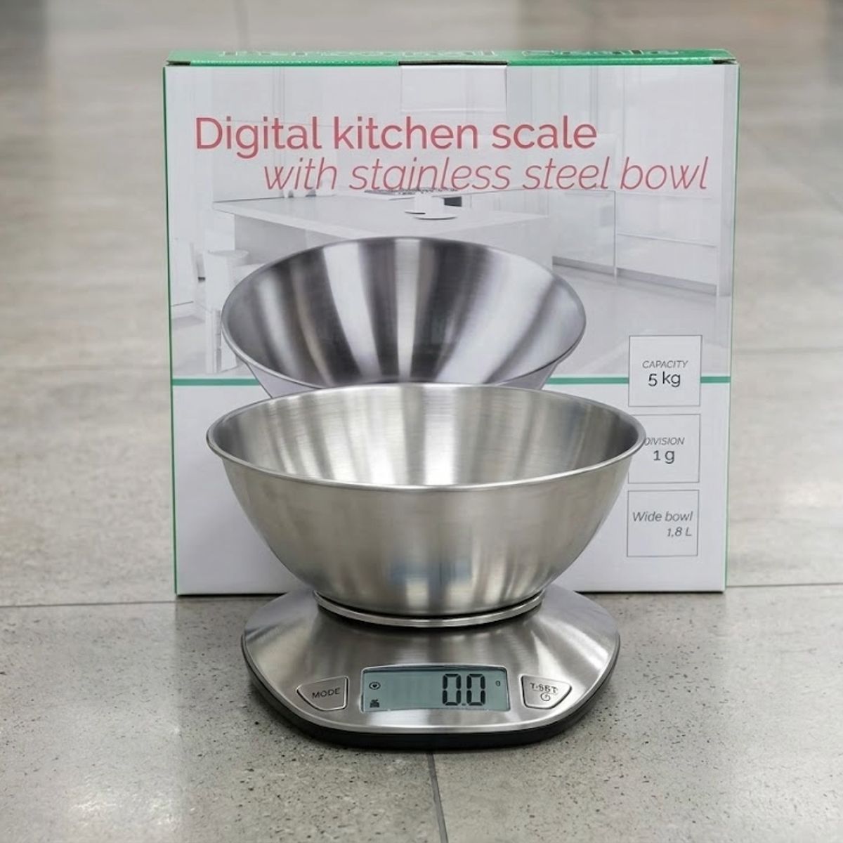GENERAL - Balanza Digital de Cocina de Acero Inoxidable - Precisión y Durabilidad