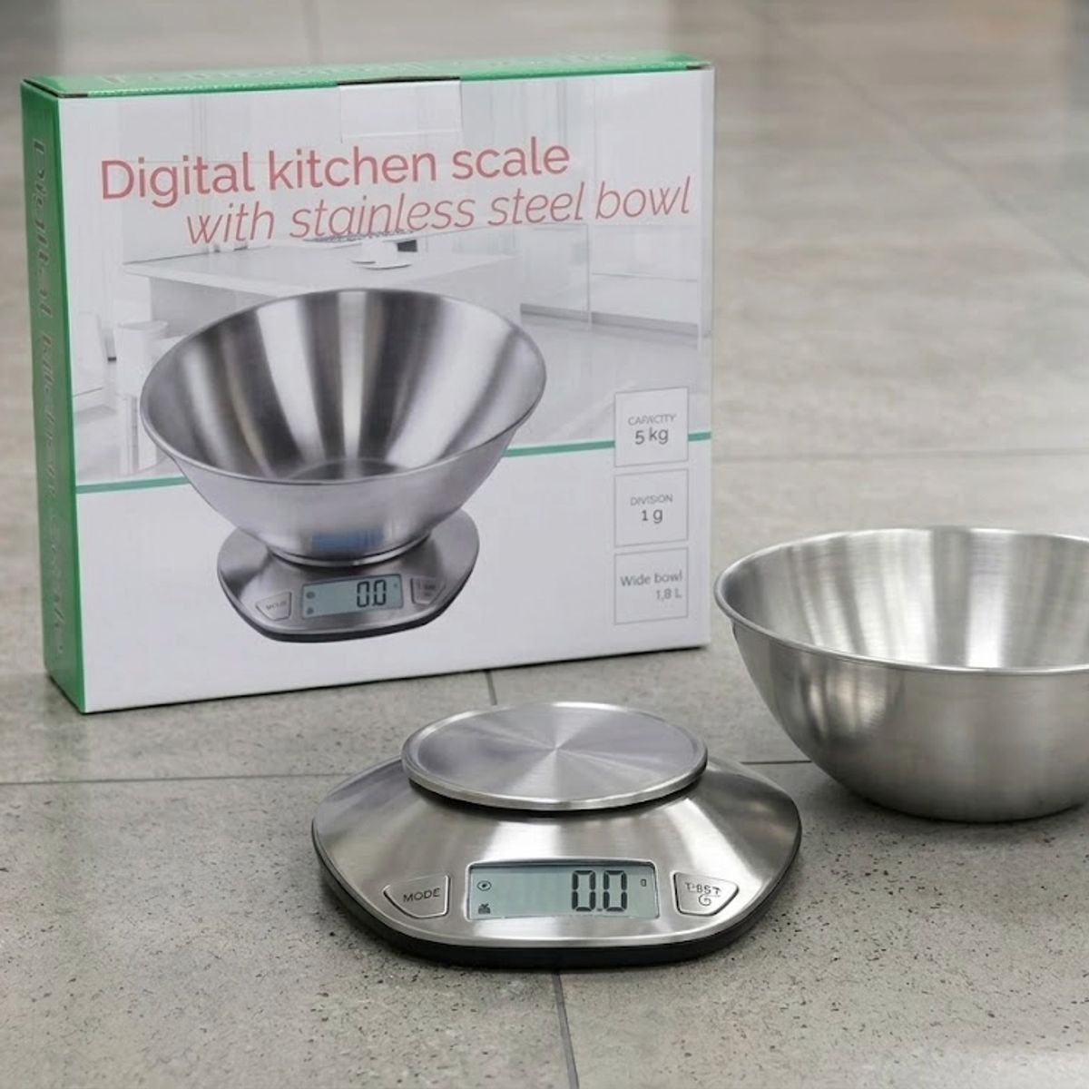GENERAL - Balanza Digital de Cocina de Acero Inoxidable - Precisión y Durabilidad