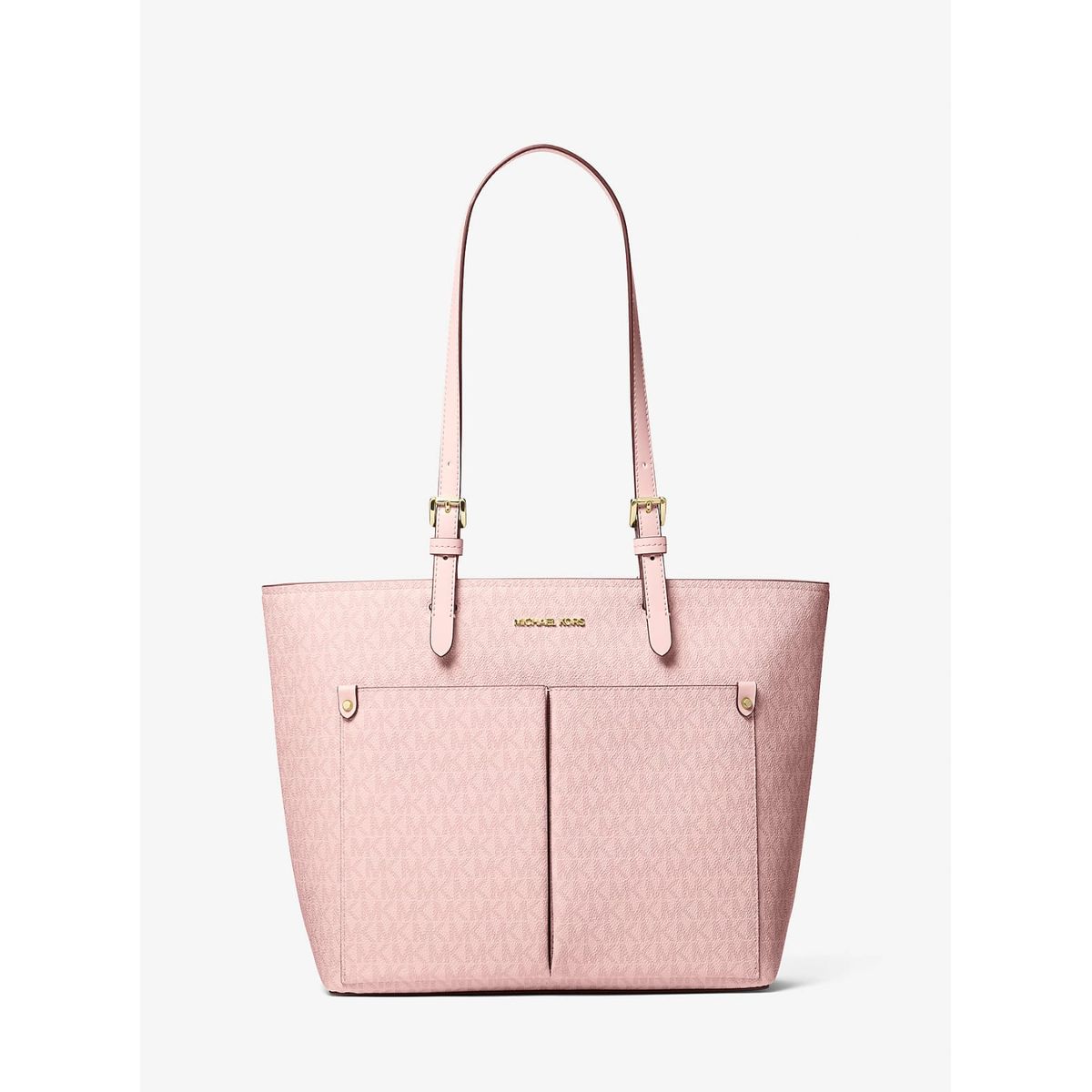 MICHAEL KORS - Cartera Michael Kors Jet set travel pocket tote Monograma Rosa