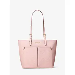 MICHAEL KORS - Cartera Jet set travel pocket tote Monograma Rosa