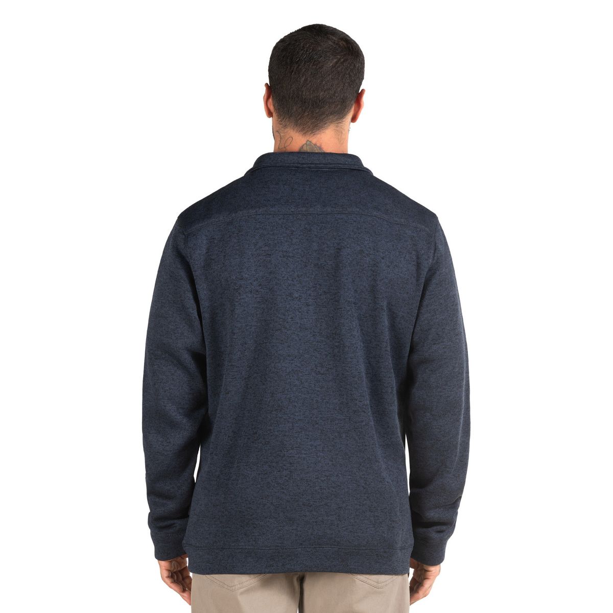 PANAMA JACK - Polerón Hombre Tejido Cuello Alto Azul Panama Jack