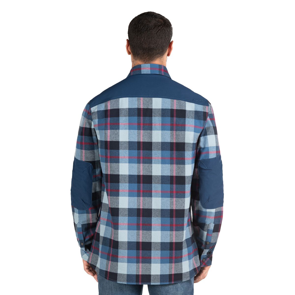 PANAMA JACK - Camisa Hombre Leñador Manga Larga Azul Panama Jack