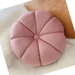 GENERICO - Cojin Decorativo Flor Plush Tallada color   rosada