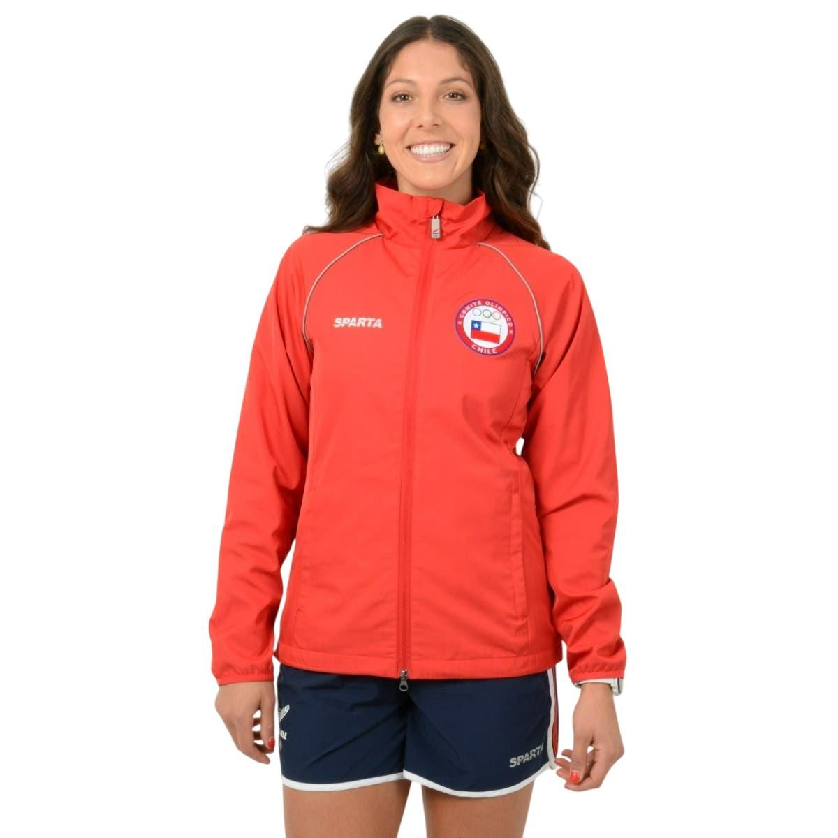 SPARTA - Chaqueta Presentación Mujer Sparta Team Chile Roja