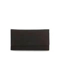 HUSH PUPPIES - Billetera Cuero Mujer Th Galvin Flap Café