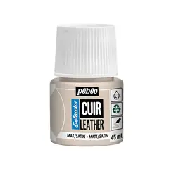 PEBEO - Pintura Para Cuero Frasco 45 Ml Setacolor Cuir Color 19 - Beige Rosado