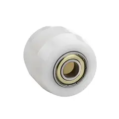 GENERICO - Rueda Transpaleta Delantera Nylon Blanca Ø80 x 70 x 25 MM