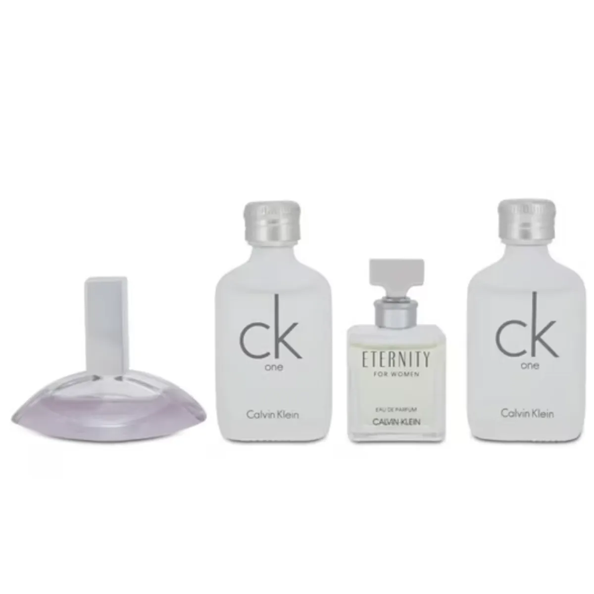 CALVIN KLEIN - Mini Fragrance Gift Set Eternity For Women EDP 5ml & Euphoria EDP 4ml & CK One EDT 10ml x2