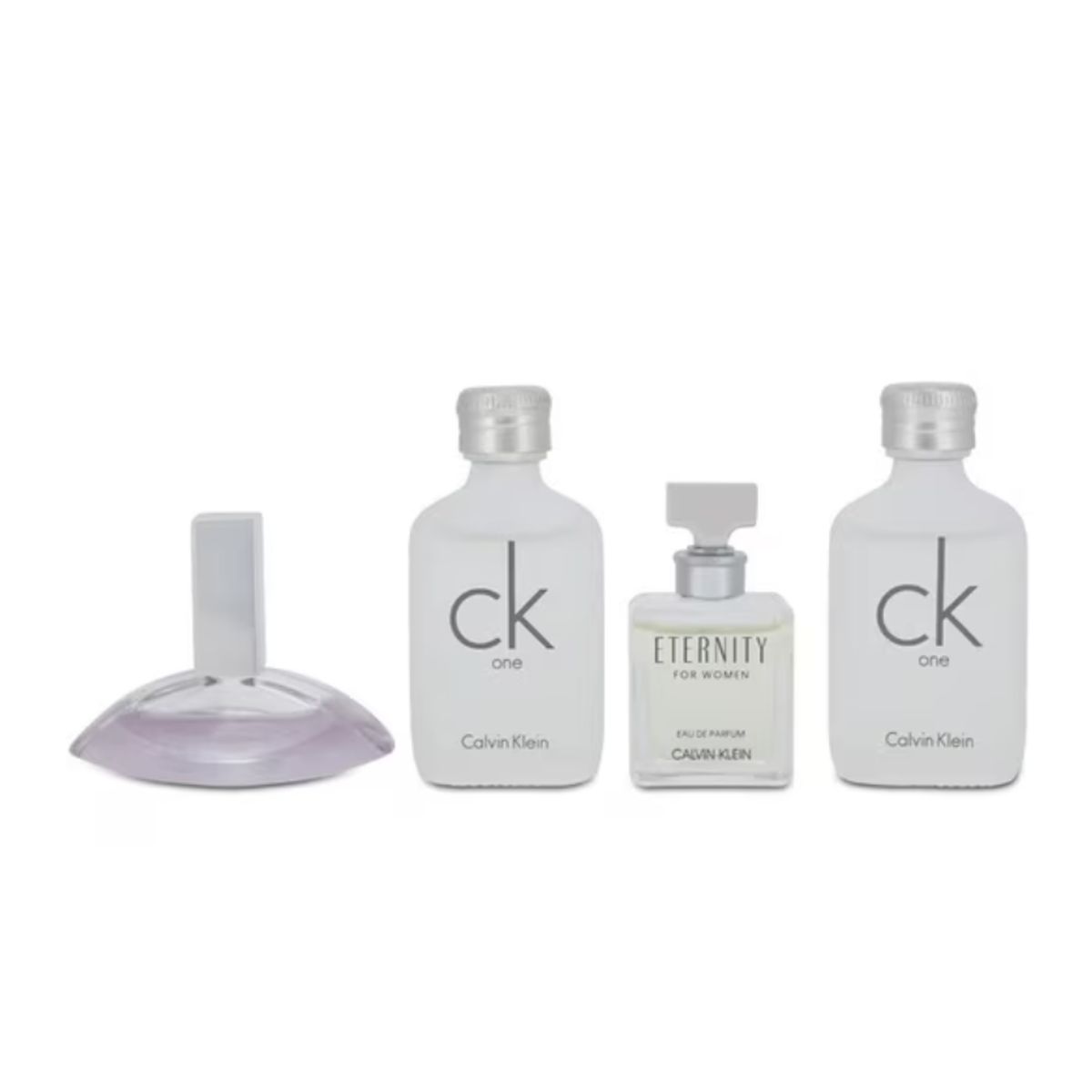 CALVIN KLEIN - Mini Fragrance Gift Set Eternity For Women EDP 5ml & Euphoria EDP 4ml & CK One EDT 10ml x2